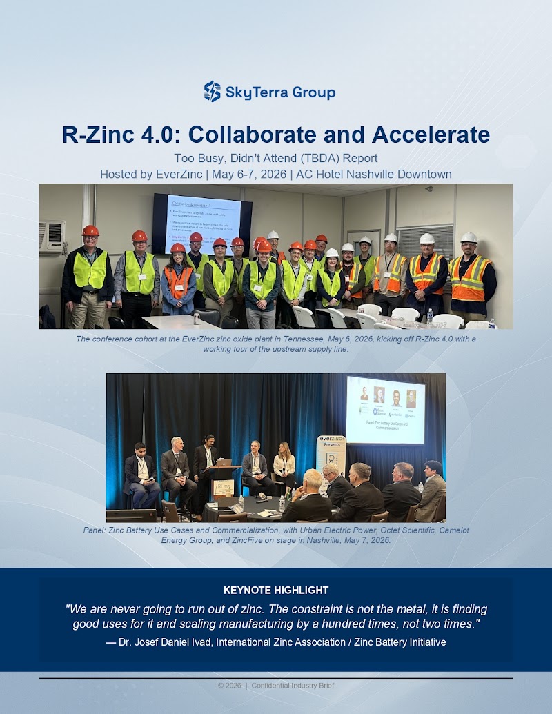 Preview – R-Zinc 4.0: Collaborate and Accelerate