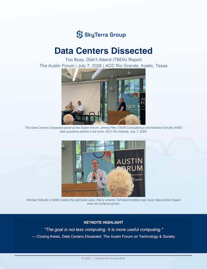 Preview – Data Centers Dissected