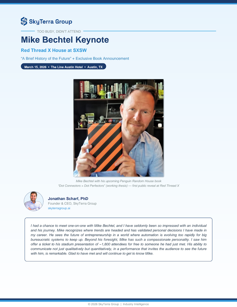 Preview – Mike Bechtel Keynote