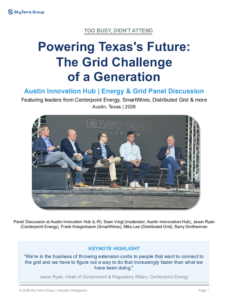Preview – Powering Texas's Future